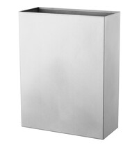 All Care Wandafvalbak | BasicLine | RVS (Geborsteld) | 25L | Open | 350x155x460(h)mm 
