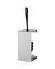 All Care Toiletborstelhouder | BasicLine | RVS | Incl. Borstel | Wandmontage | 115x115x230(h)mm 