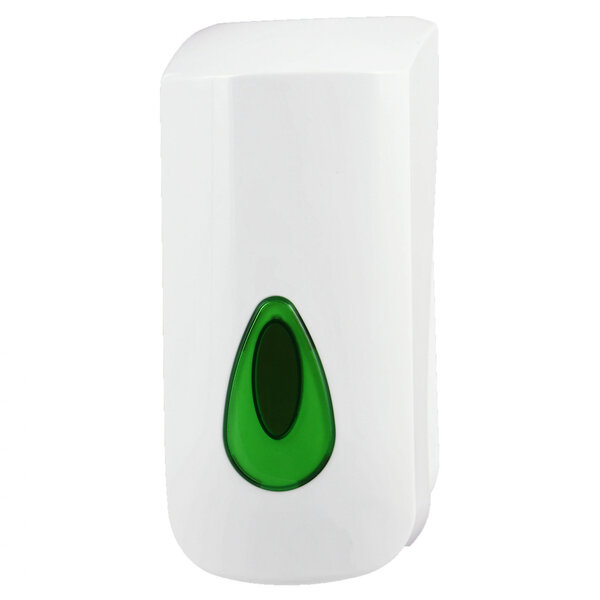 Zeepdispenser | PlastiQline | Kunststof | Vloeibare Zeep (900ml) | Dosering 2ml | Wandmontage | 115x115x250(h)mm