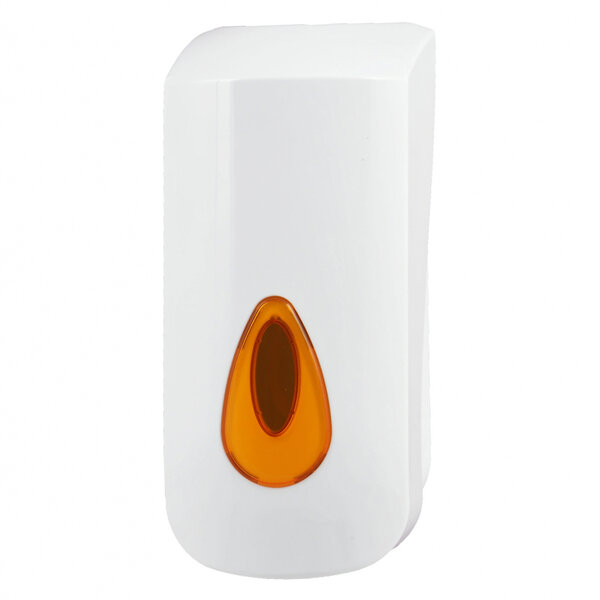 Zeepdispenser | PlastiQline | Kunststof | Vloeibare Zeep (900ml) | Dosering 2ml | Wandmontage | 115x115x250(h)mm