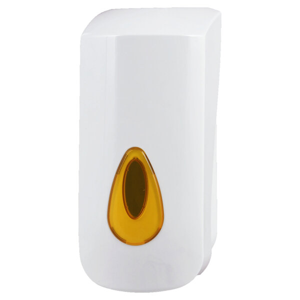 Zeepdispenser | PlastiQline | Kunststof | Vloeibare Zeep (900ml) | Dosering 2ml | Wandmontage | 115x115x250(h)mm