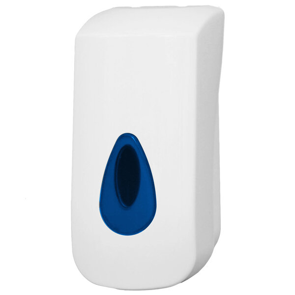 Zeepdispenser | PlastiQline | Kunststof | Foamzeep (900ml) | Dosering 0.6ml | Wandmontage | 115x115x250(h)mm