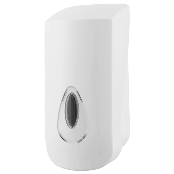 Zeepdispenser | PlastiQline | Kunststof | Foamzeep (900ml) | Dosering 0.6ml | Wandmontage | 115x115x250(h)mm