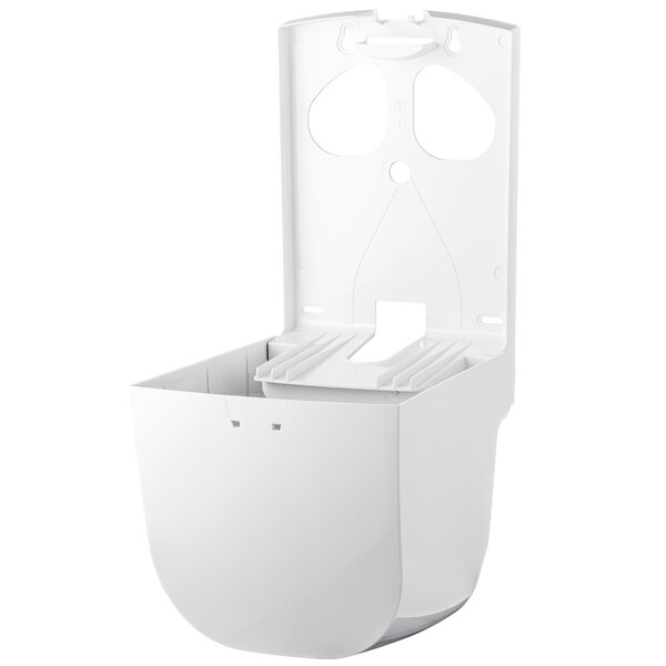 Centerfeeddispenser | PlastiQline | Kunststof | Midi-Rol (Ø205mm) | Wandmontage | 230x235x350(h)mm