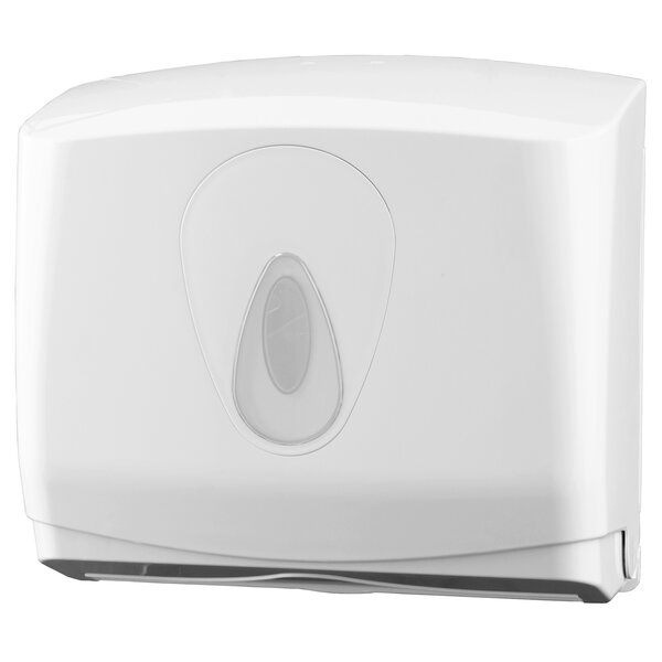 Handdoekdispenser | PlastiQline | Kunststof | Papieren Handdoeken | Wandmontage | 290x145x265(h)mm