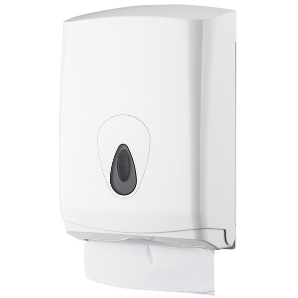 Handdoekdispenser | PlastiQline | Kunststof | Papieren Handdoeken | Wandmontage | 290x145x425(h)mm