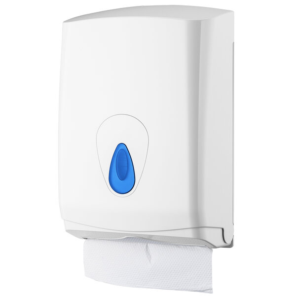 Handdoekdispenser | PlastiQline | Kunststof | Papieren Handdoeken | Wandmontage | 290x145x425(h)mm