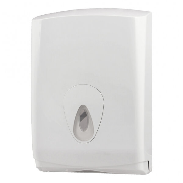 Handdoekdispenser | PlastiQline | Kunststof | Papieren Handdoeken | Wandmontage | 290x145x425(h)mm