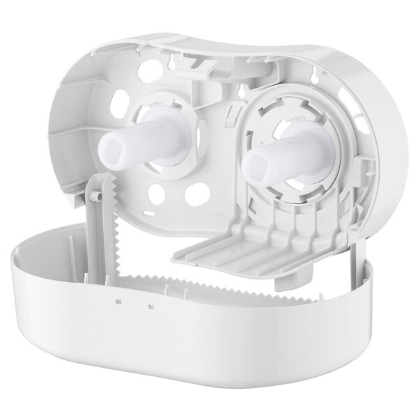 Toiletrolhouder | PlastiQline | Kunststof | 2 Rollen | Wandmontage | 345x156x194(h)mm