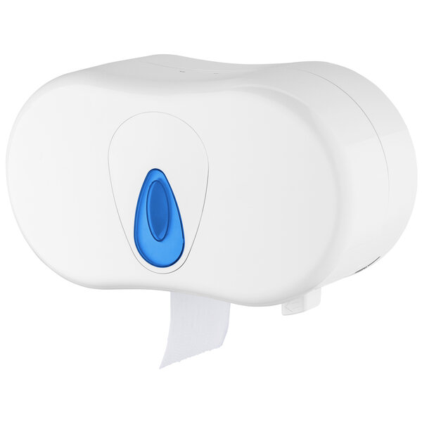 Toiletrolhouder | PlastiQline | Kunststof | 2 Rollen | Wandmontage | 345x156x194(h)mm