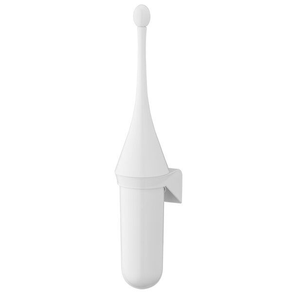 Toiletborstelhouder | PlastiQline | Kunststof | Incl. Borstel | 72x150x480(h)mm