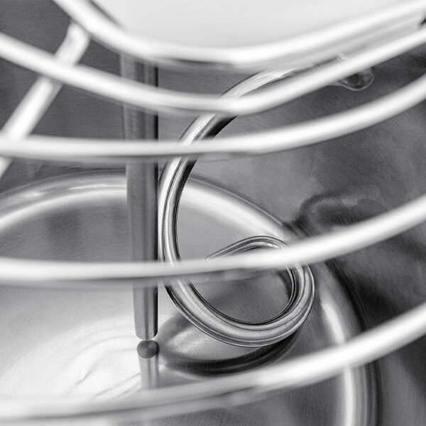 Deegmenger | SpiralLine | Cap. 8kg/10L | 1 Snelheid | Vaste Kop + Kom | 0.37kW (230V) | 290x590x580(h)mm