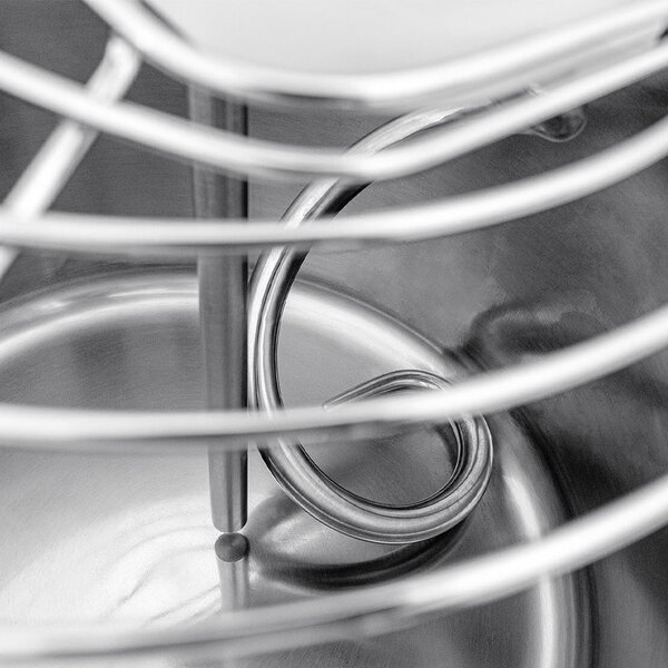 Deegmenger | SpiralLine | Cap. 40kg/53L | 2 Snelheden | Kantelbare Kop | Afneembare Kom | 2.2kW (230V-3F) | 480x800x850(h)mm