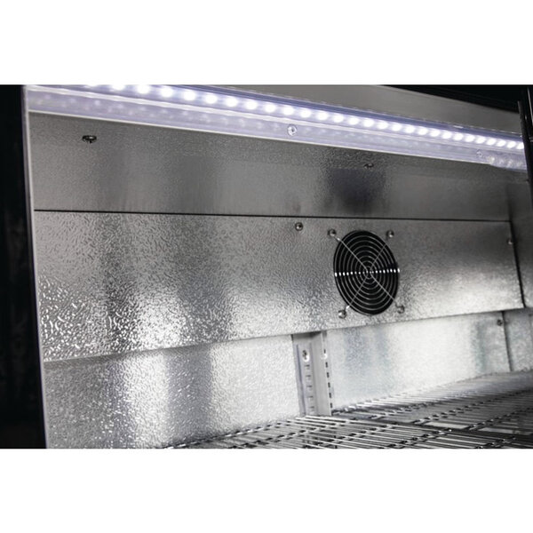 Barkoelkast | 320L | Zwart | +2°C/+8°C | Geventileerd | 0.35kW | Draaideuren | 1350x520x850(h)mm