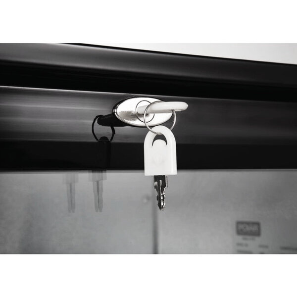 Barkoelkast | 320L | Zwart | +2°C/+8°C | Geventileerd | 0.35kW | Draaideuren | 1350x520x850(h)mm