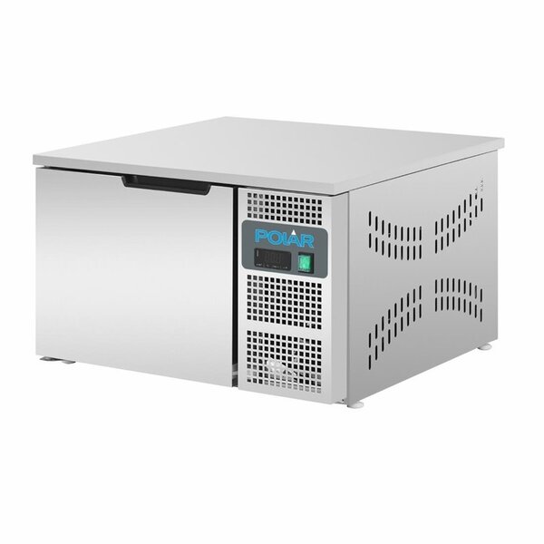 Blastchiller | 3 Niveaus (2/3 GN) | Max. 8kg (Koelen) / 5kg (Vriezen) | 0.45kW (230V) | 660x650x420(h)mm