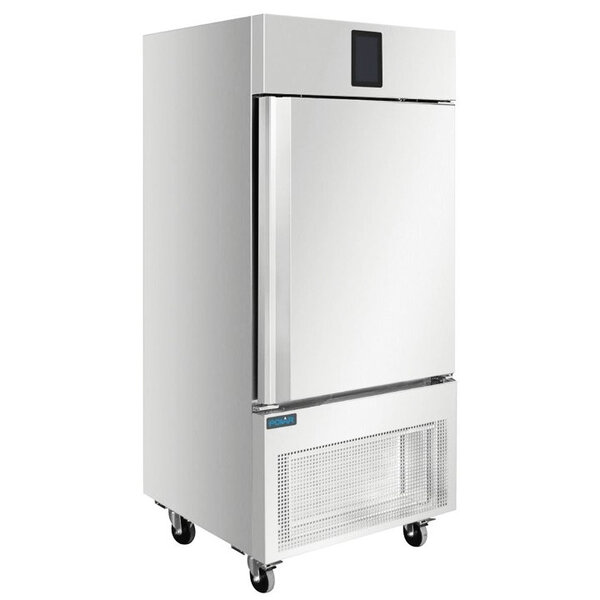 Blastchiller | U-SERIE | 10 Niveaus (1/1 GN) | Max. 40kg (Koelen) / 28kg (Vriezen) | 0.9kW (230V) | Touchscreen | Wielen (Geremd) | 800x815x1885(h)mm