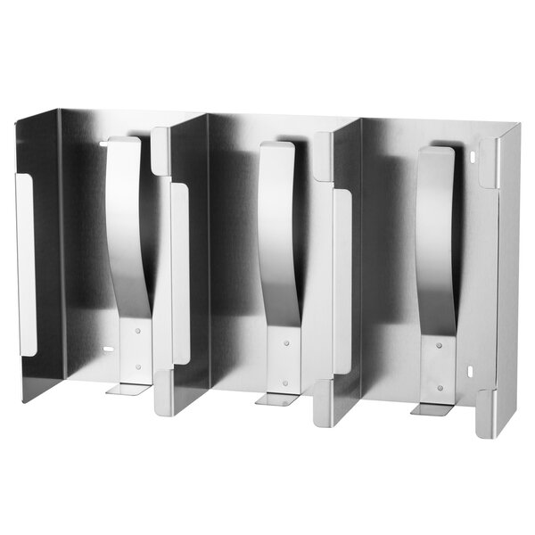 Handschoenendispenser | MediQo-Line | RVS | Cap. 3 Dozen | Wandmontage | 240x99x403(h)mm