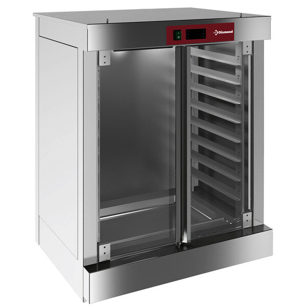 Rijskast | 8 Niveaus (EN/GN) | 30°C/60°C | 2kW (230V) | 875x706x934(h)mm