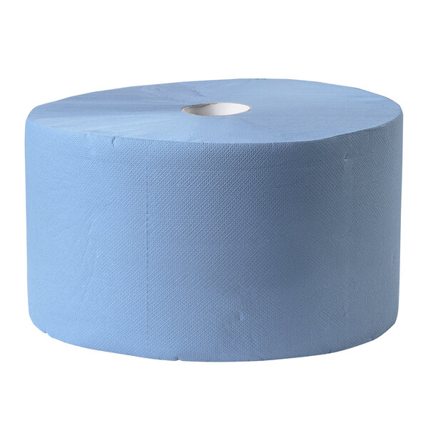 Industrierollen | Verlijmd | Blauw | 360m/Rol | 2 Rollen | Ø275x220(h)mm