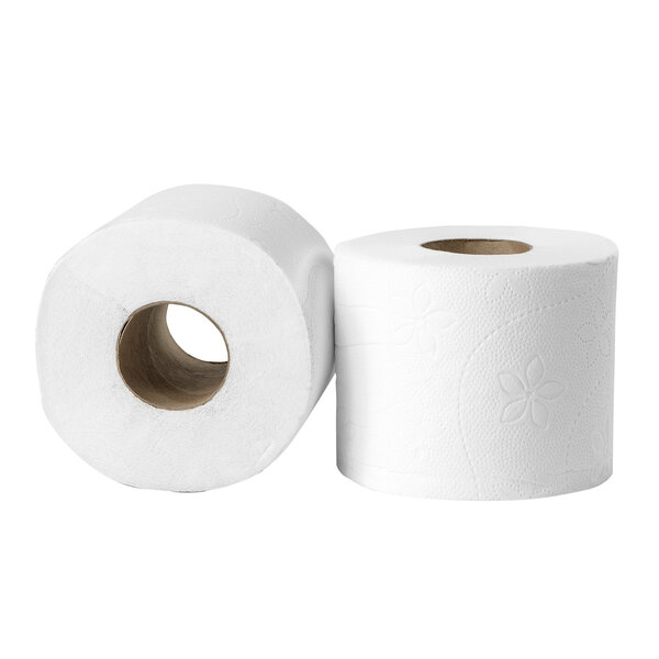 Toiletpapier Standaardrol | FSC-Cellulose (2-Laags) | Wit | 400 Vel/Rol | 40 Rollen | Ø120mm