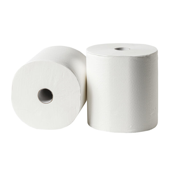 Matic Handdoekrollen (Motion) | FSC-Cellulose (2-Laags) | Wit | 140m/Rol | 6 Rollen | Ø180mm