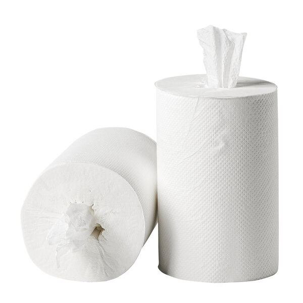 Centerfeedrollen (Mini) | FSC-Cellulose (1-Laags) | Wit | 120m/Rol | 12 Rollen | Ø130x200(h)mm