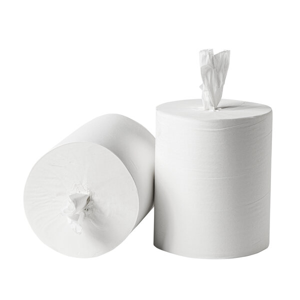 Centerfeedrollen (Midi) | FSC-Cellulose (1-Laags) | Wit | 300m/Rol | 6 Rollen | Ø185x200(h)mm