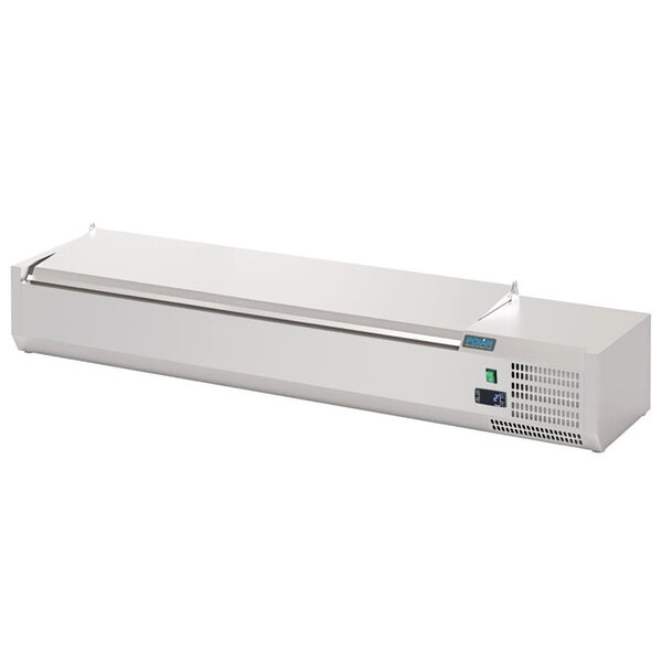 Opzetkoelvitrine | 7x 1/4 GN | +2°C/+8°C | 1500x335x274(h)mm