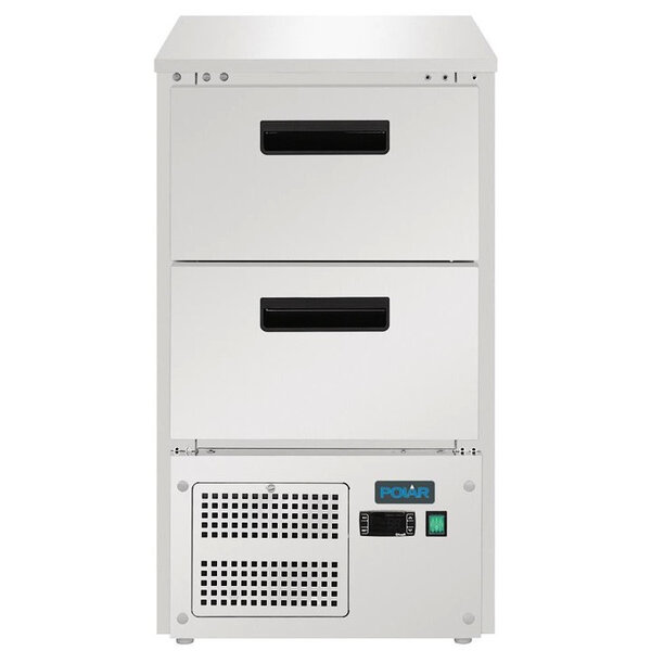 Koelwerkbank | 65L | 2 Laden (1/1 GN) | +2°C/+8°C | Statisch + Ventilator | 478x700x869(h)mm