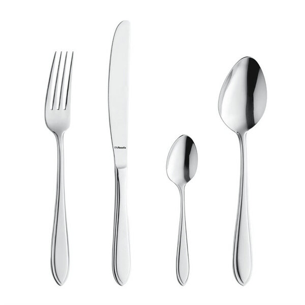 Koffielepels | PUNT FILET | RVS | 12 Stuks | Lengte 140mm