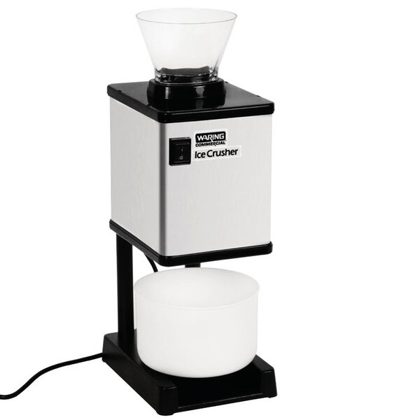 IJscrusher | RVS | Elektrisch | 30kg/u | Verstelbare Hoogte | 190x250x440(h)mm