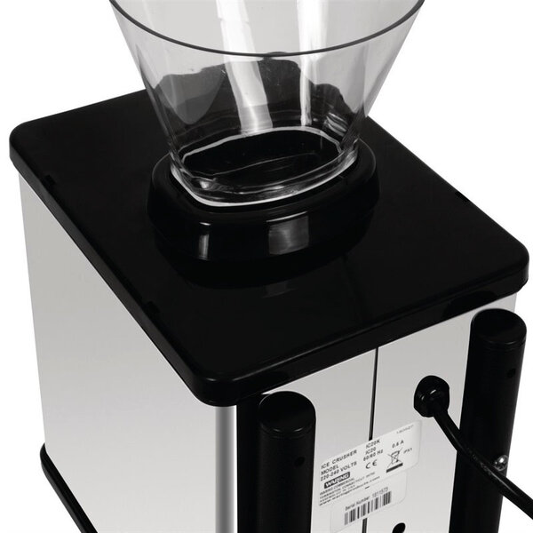 IJscrusher | RVS | Elektrisch | 30kg/u | Verstelbare Hoogte | 190x250x440(h)mm