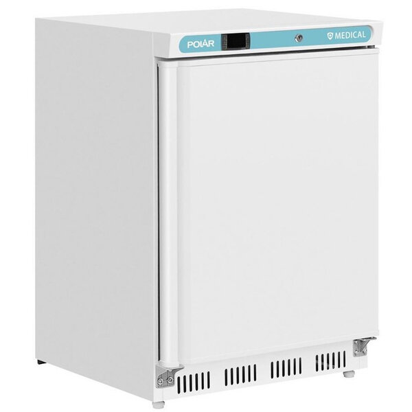 Medische Koelkast | MEDICAL | 128L | Wit | +2°C/+8°C | Geforceerd | Temperatuuralarm | 600x595x839(h)mm