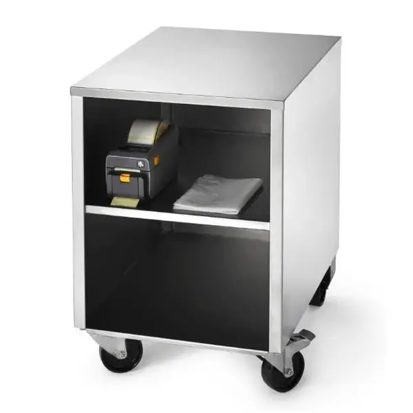 Trolley | Henkelman Vacumeermachines | RVS | 2 Schappen | Wielen (Geremd) | 483x606x673(h)mm