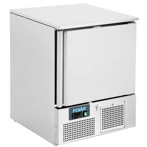 Viskoelkast | U-SERIE | 140L | RVS | -4°C/+4°C | Geforceerd | Incl. 3 Visbakken | 680x700x850(h)mm