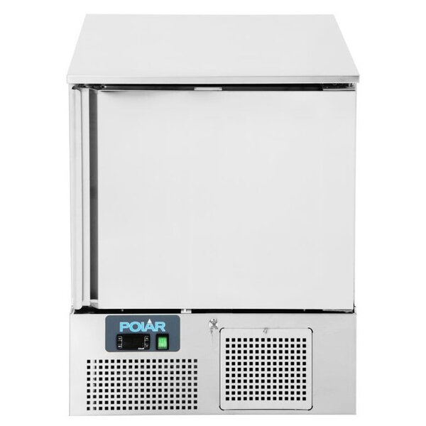 Viskoelkast | U-SERIE | 140L | RVS | -4°C/+4°C | Geforceerd | Incl. 3 Visbakken | 680x700x850(h)mm