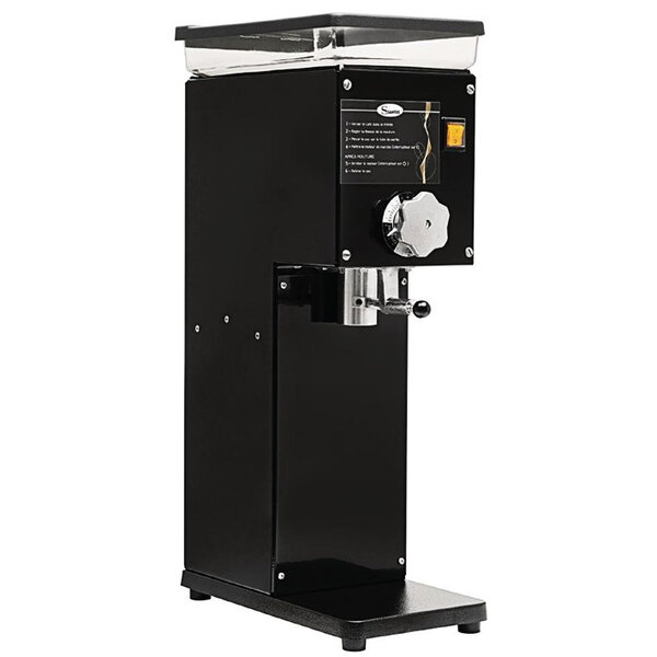 Koffiemolen | RVS | 15kg/u | Instelbare Maalgraad | 0.6kW (230V) | Zakhouder | 190x335x690(h)mm