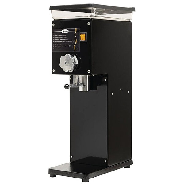 Koffiemolen | RVS | 15kg/u | Instelbare Maalgraad | 0.6kW (230V) | Zakhouder | 190x335x690(h)mm