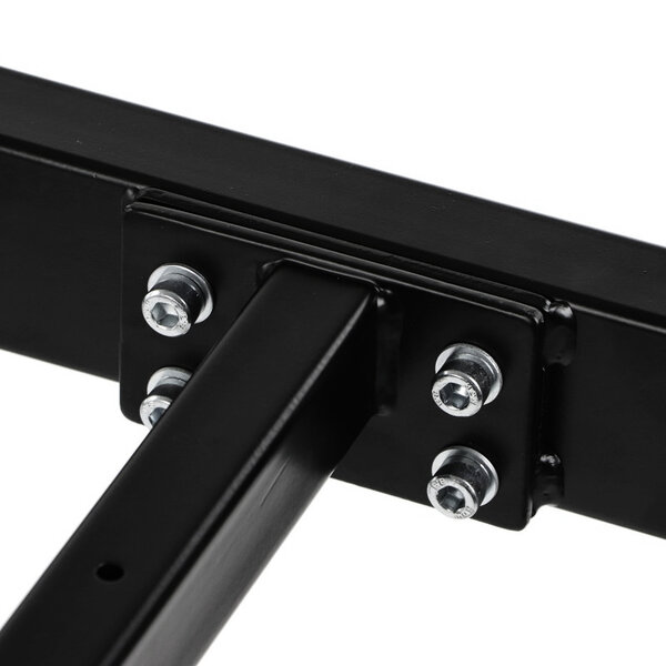 Tafelonderstel | QUADRA | Staal | Zwart | Breedte Verstelbaar (995-1595mm) | 995-1595x596x725(h)mm