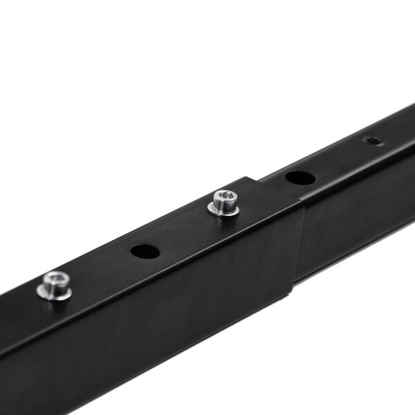 Tafelonderstel | QUADRA | Staal | Zwart | Breedte Verstelbaar (995-1595mm) | 995-1595x596x725(h)mm