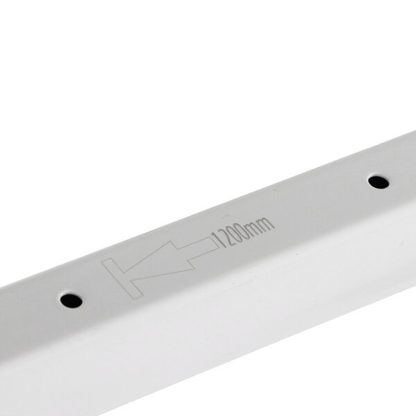Tafelonderstel | QUADRA | Staal | Wit | Breedte Verstelbaar (1196-1796mm) | 1196-1796x696x725(h)mm