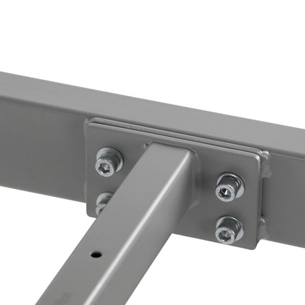 Tafelonderstel | QUADRA | Staal | Grijs | Breedte Verstelbaar (1196-1796mm) | 1196-1796x796x725(h)mm