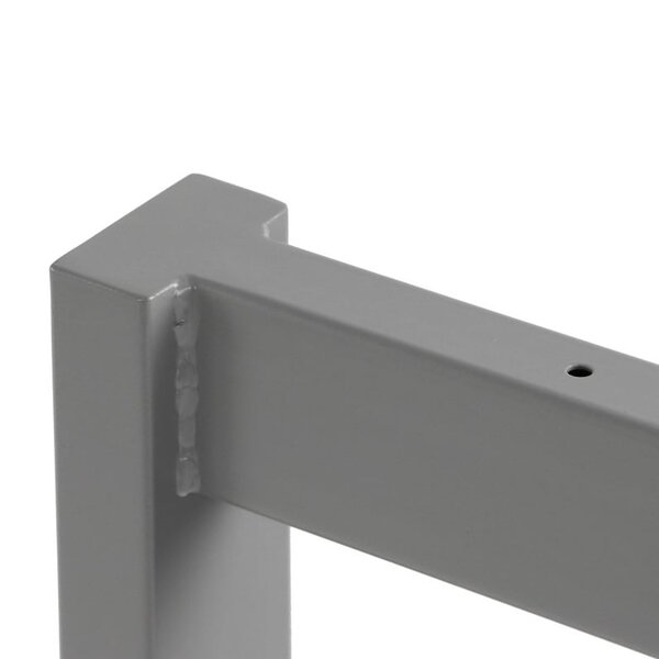 Tafelonderstel | QUADRA | Staal | Grijs | Breedte Verstelbaar (1196-1796mm) | 1196-1796x796x725(h)mm
