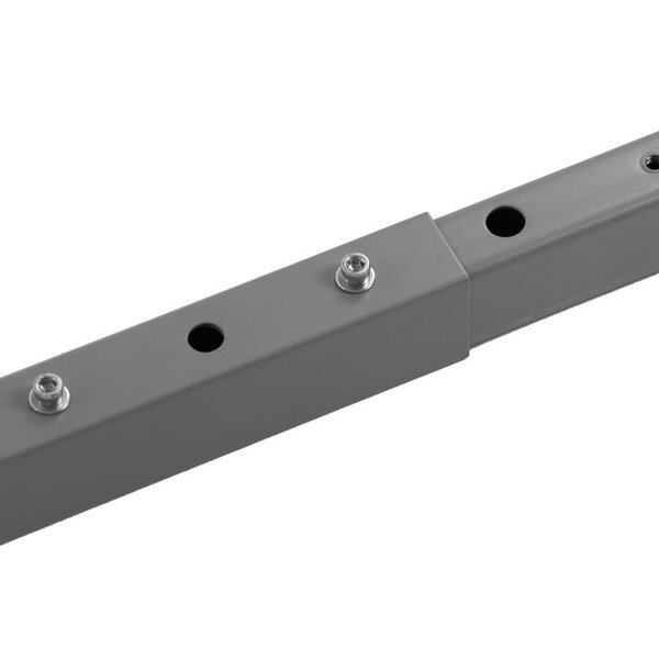 Tafelonderstel | QUADRA | Staal | Grijs | Breedte Verstelbaar (1196-1796mm) | 1196-1796x796x725(h)mm