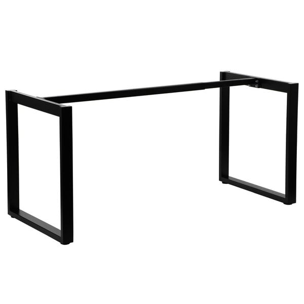 Tafelonderstel | QUADRA | Staal | Zwart | Breedte Verstelbaar (1196-1796mm) | 1196-1796x796x725(h)mm