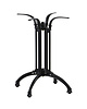Luxus Tafelonderstel | CLASSICA | Gietijzer | Zwart | 445x445x730(h)mm 