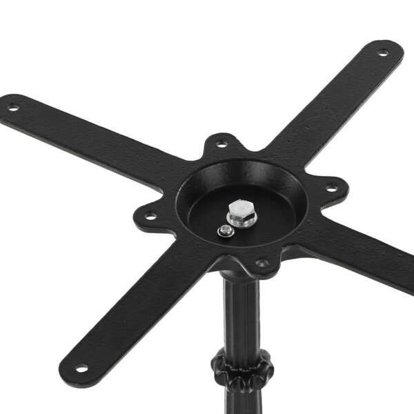 Tafelonderstel | APOLLO | Gietijzer | Zwart | 430x430x720(h)mm