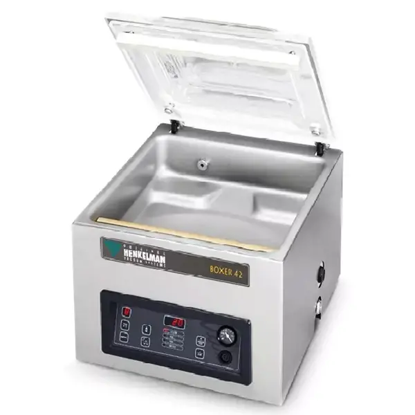 Vacumeermachine | BOXER | Seallengte 420mm | Sealkamer 420x370x180mm | Sealtijd 15-35sec | 490x530x440(h)mm