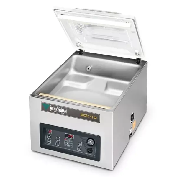 Vacumeermachine | BOXER | Seallengte 420mm | Sealkamer 420x460x180mm | Sealtijd 15-35sec | 490x615x440(h)mm